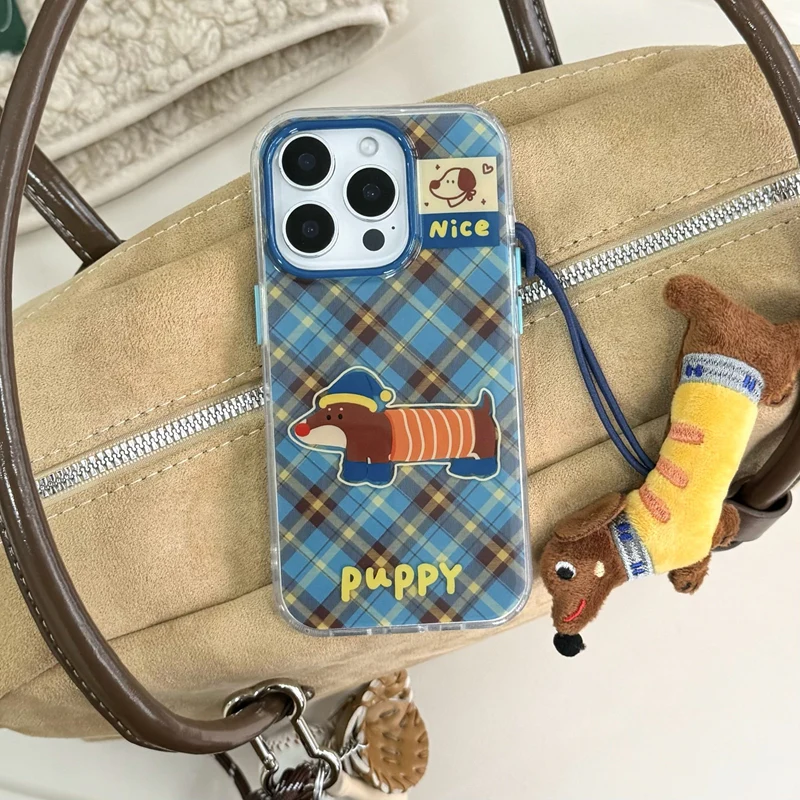 iPhone Lanyard Series | Dachshund Pendant Phone Case - Image 5