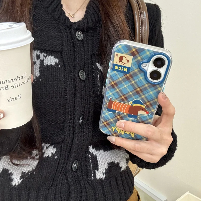 iPhone Lanyard Series | Dachshund Pendant Phone Case - Image 6