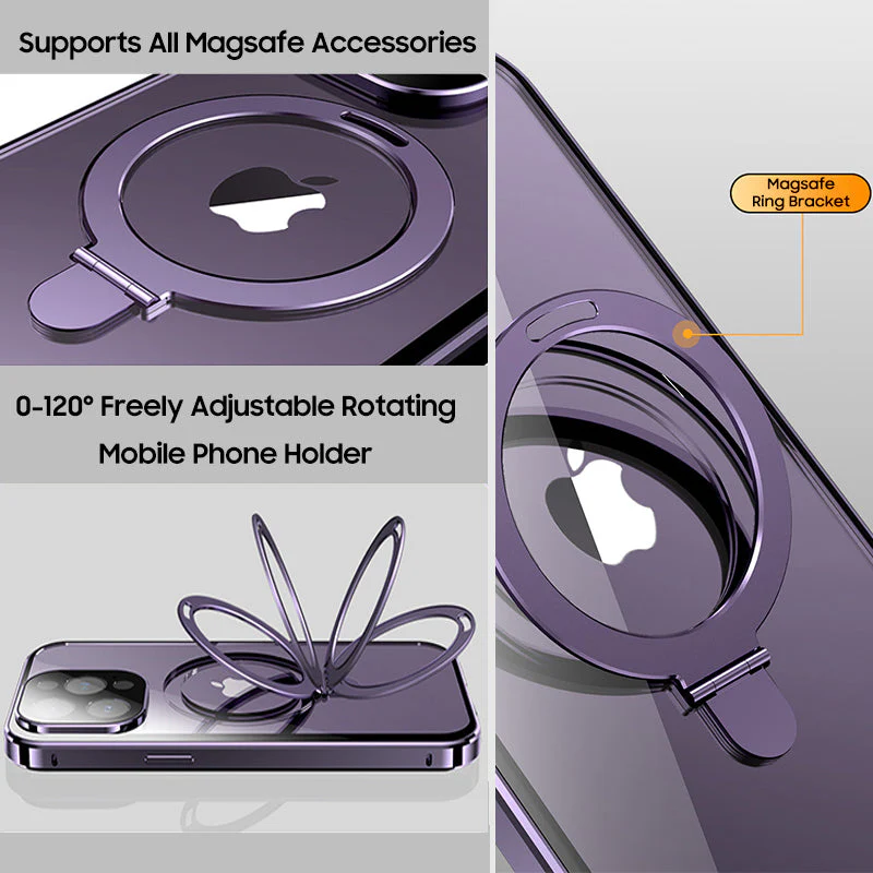 iPhone MagSafe Series | Double-Sided Magsafe Folding Stand Phone Case - Image 3