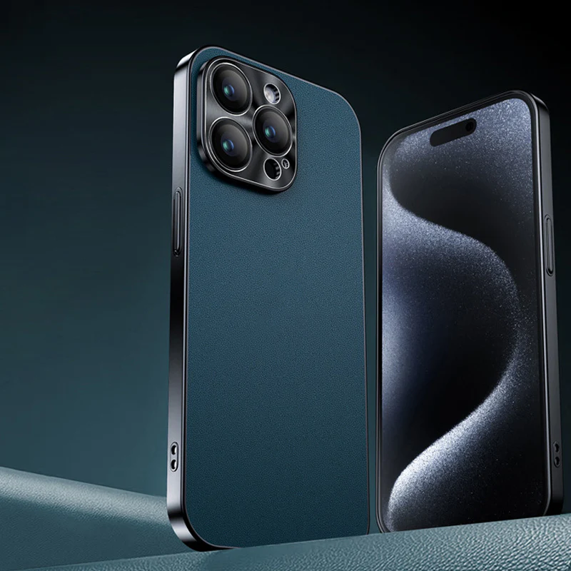 iPhone Series | Skin-Feel Leather Phone Case - Image 11