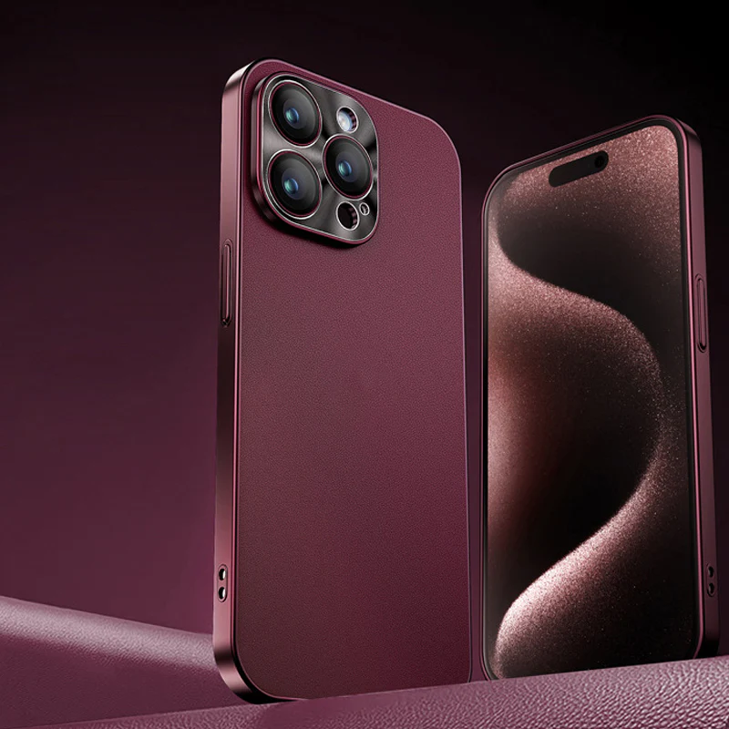 iPhone Series | Skin-Feel Leather Phone Case - Image 13