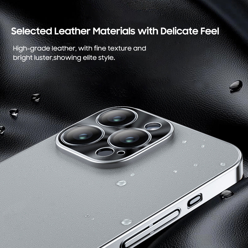 iPhone Series | Skin-Feel Leather Phone Case - Image 4