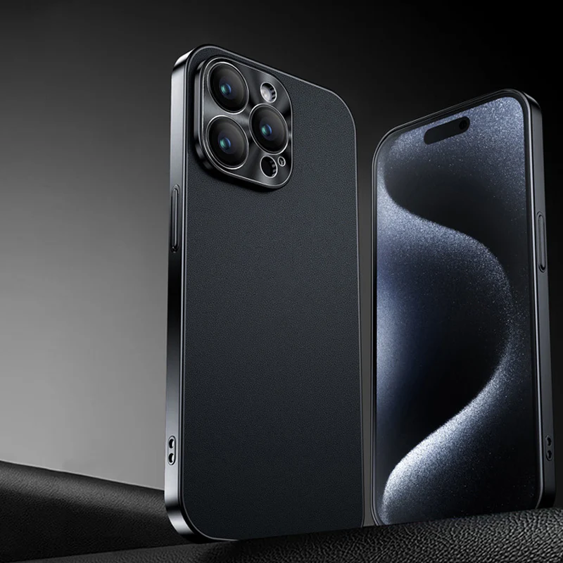 iPhone Series | Skin-Feel Leather Phone Case - Image 7