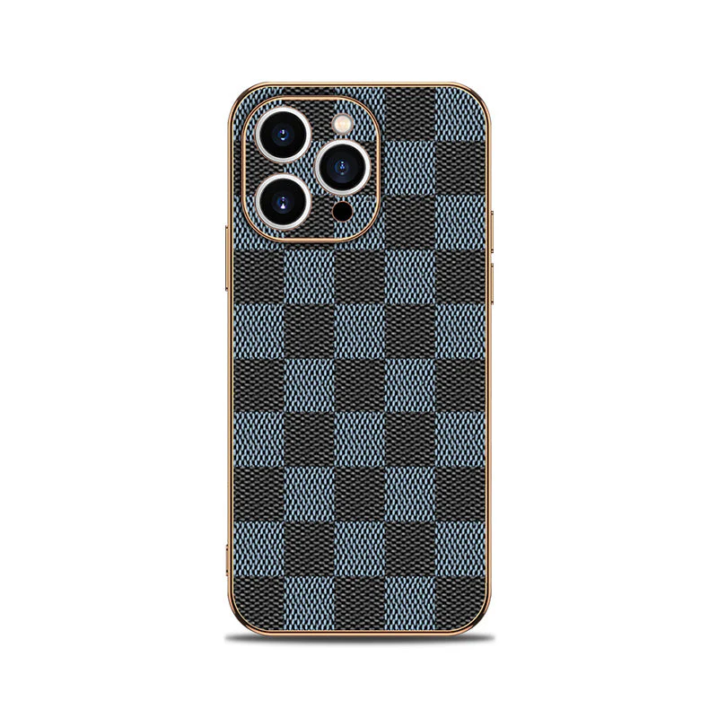 iPhone Series | Luxury Electroplated Mobile Phone Leather Case - Image 6