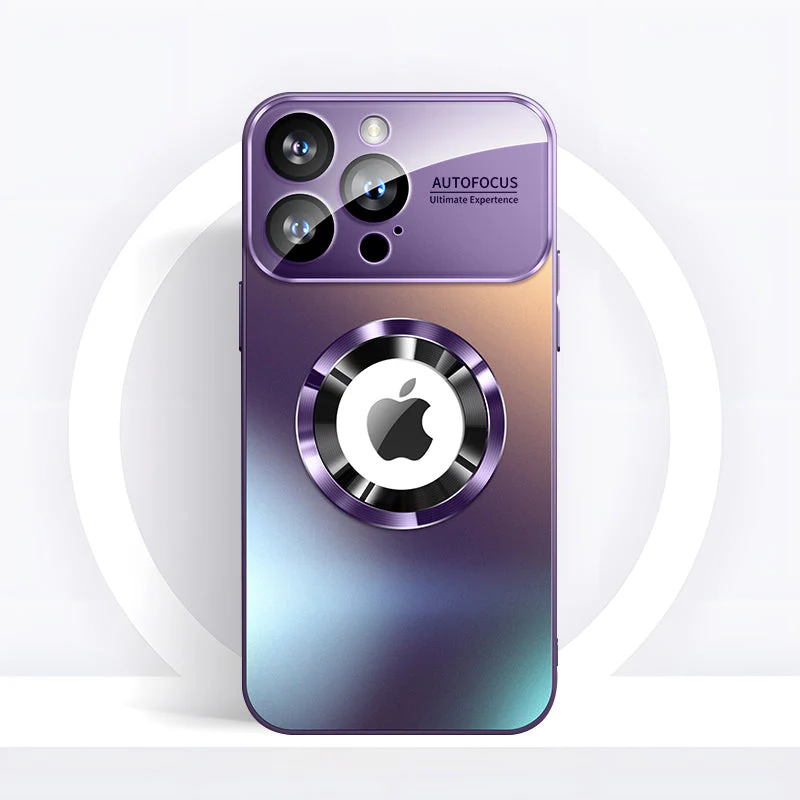 iPhone MagSafe Series | Frosted Glass Phone Case with Large Window - Image 10