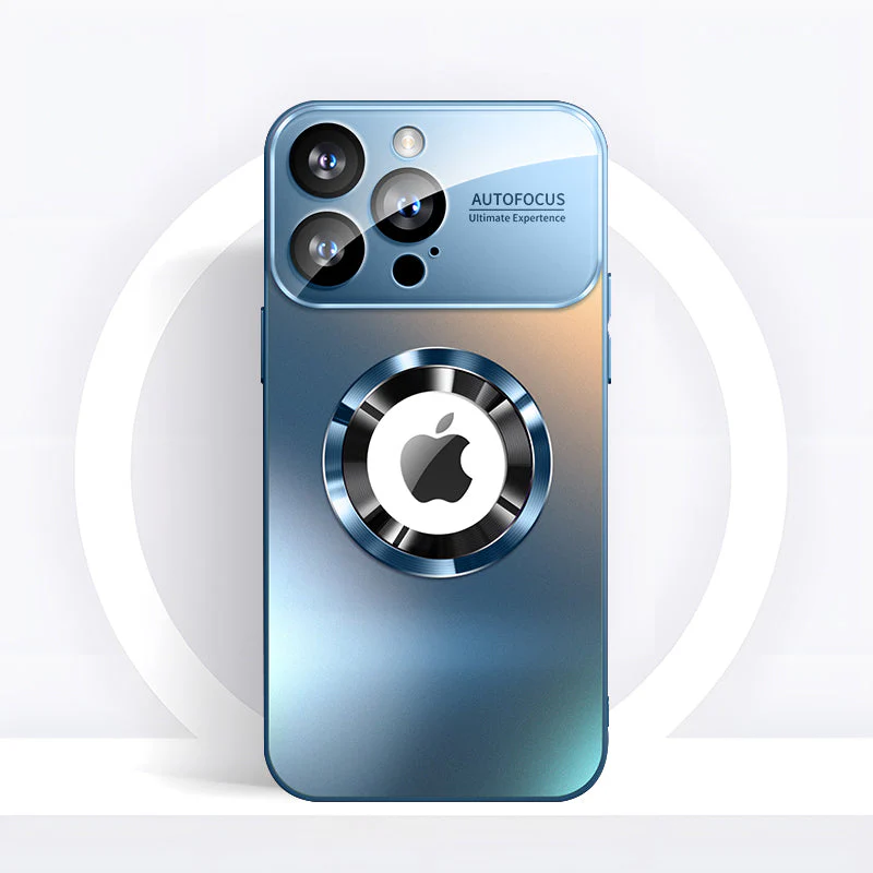 iPhone MagSafe Series | Frosted Glass Phone Case with Large Window - Image 11