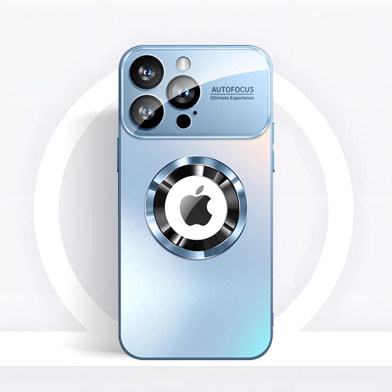 iPhone MagSafe Series | Frosted Glass Phone Case with Large Window - Image 6