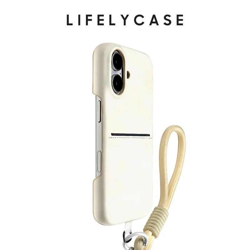 iPhone Lanyard Series | Leather Phone Case with Card Holder - Image 4