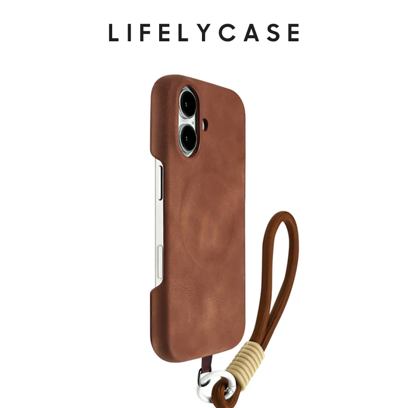 iPhone Lanyard Series | MagSafe Magnetic Leather Phone Case - Image 3