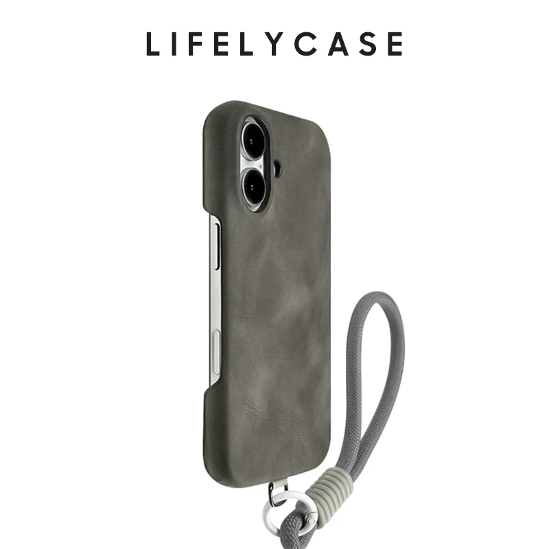 iPhone Lanyard Series | MagSafe Magnetic Leather Phone Case - Image 5