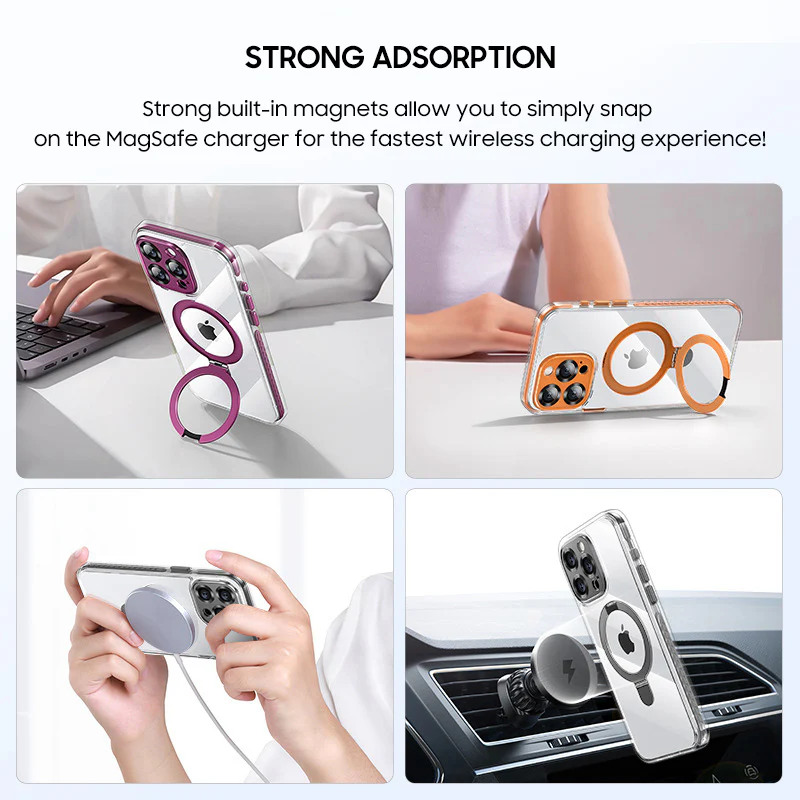 iPhone MagSafe Series | Transparent Anti-Fall Protective Case - Image 4